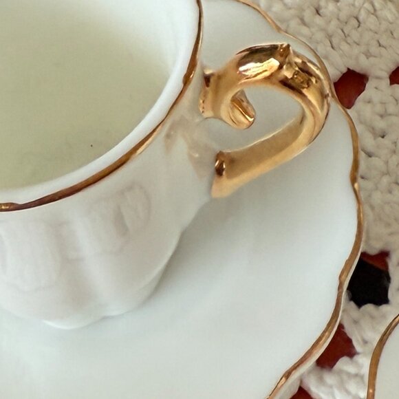 Vintage French Childs Tea set fine porcelain - Picture 15 of 17